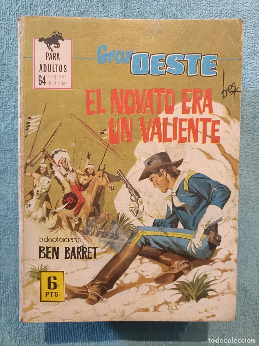Tebeos: Gran Oeste, n&ordm; 378 - El novato era un valiente (Ben Barret) - Ilustrada Ferma