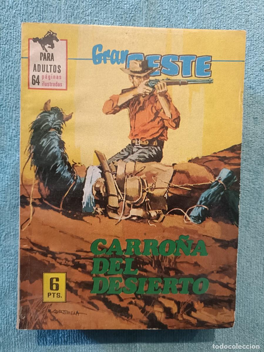Tebeos: Gran Oeste, n&ordm; 418 - Carro&ntilde;a del desierto - Ilustrada Ferma