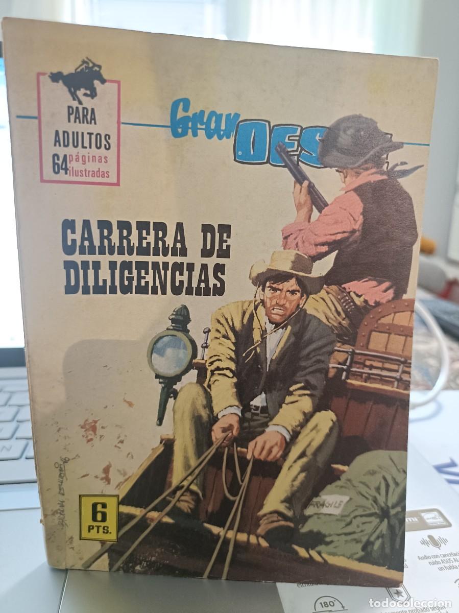 Tebeos: Gran Oeste, n&ordm; 428 - Carrera de diligencias - Ilustrada Ferma