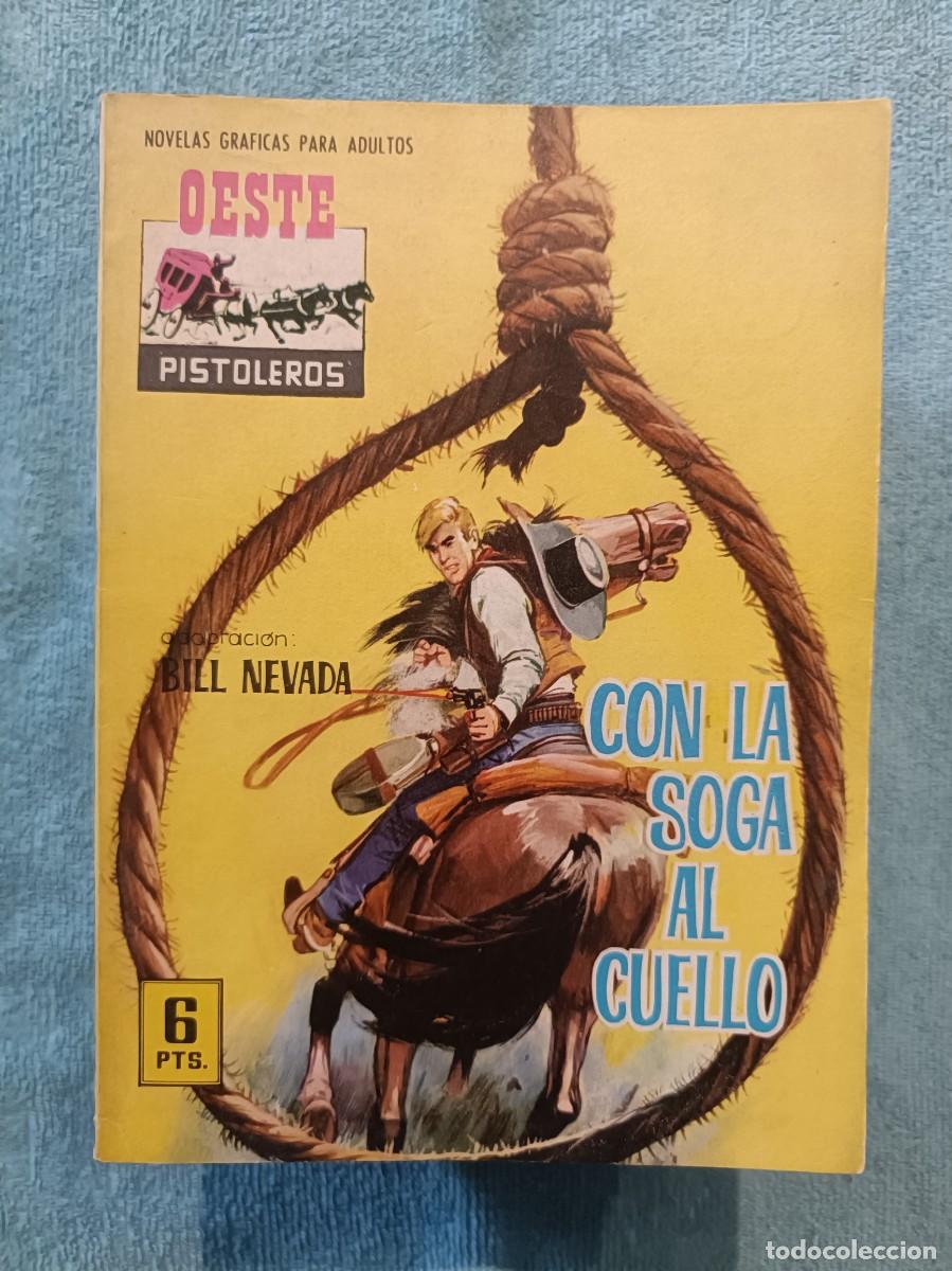 Tebeos: Oeste Pistoleros, n&ordm; 91 - Con la soga al cuello - Editorial Ferma