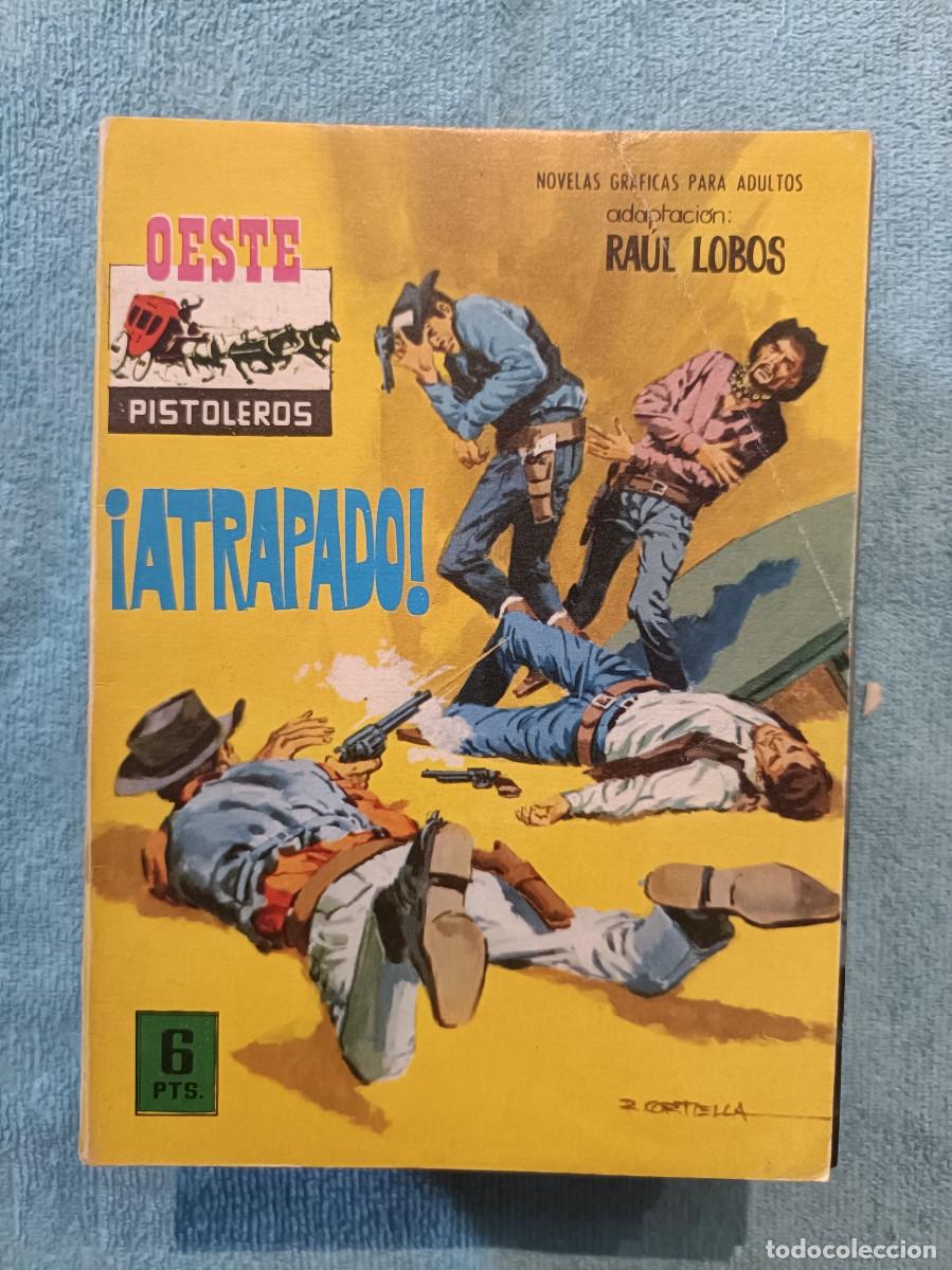 Tebeos: Oeste Pistoleros, n&ordm; 112 - &iexcl;Atrapado! - Editorial Ferma
