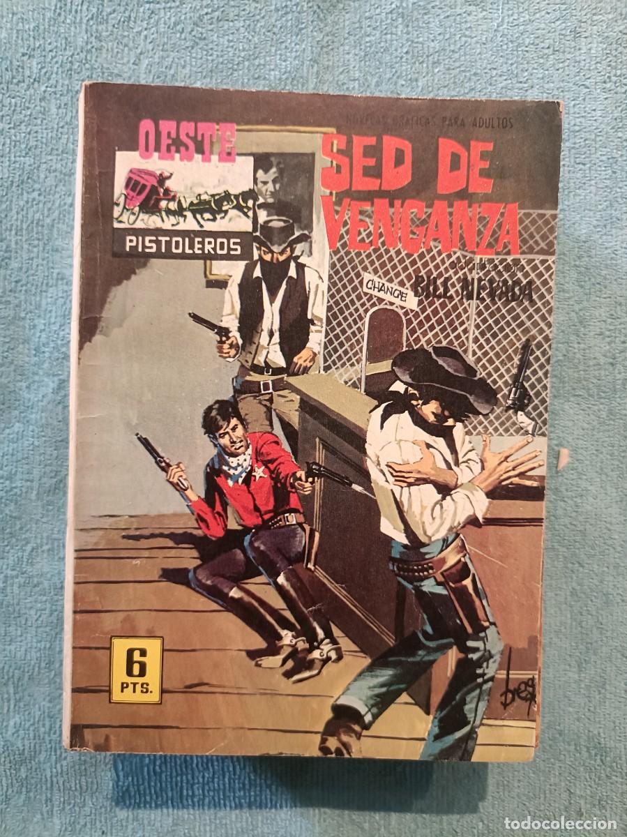 Tebeos: Oeste Pistoleros, n&ordm; 114 - Sed de venganza - Editorial Ferma