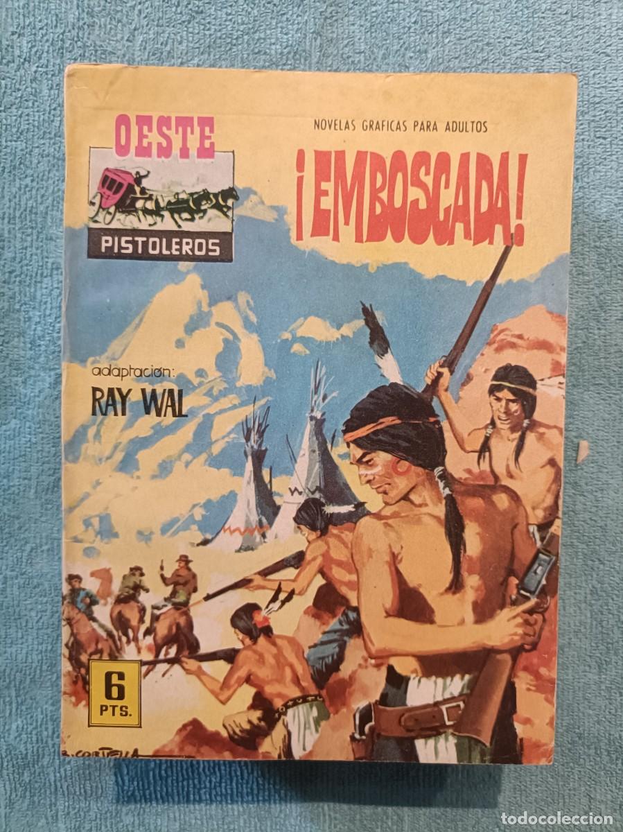 Tebeos: Oeste Pistoleros, n&ordm; 115 - &iexcl;Emboscada! - Editorial Ferma