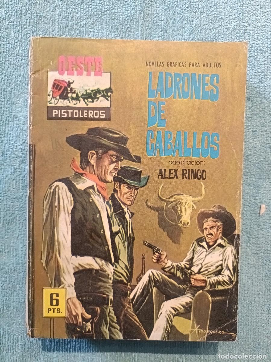Tebeos: Oeste Pistoleros, n&ordm; 122 - Ladrones de Caballos - Editorial Ferma