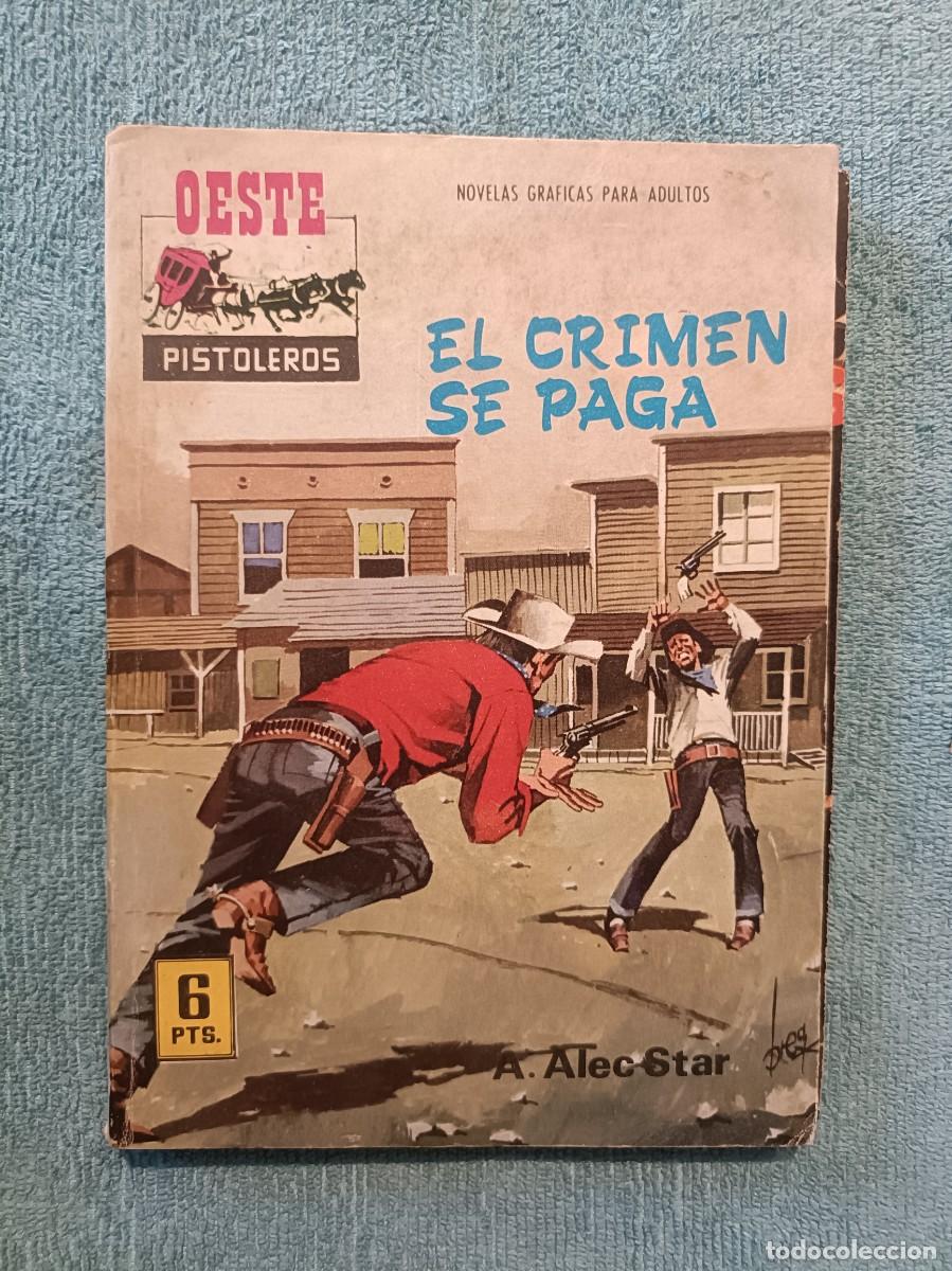 Tebeos: Oeste Pistoleros, n&ordm; 128 - El crimen se paga - Editorial Ferma