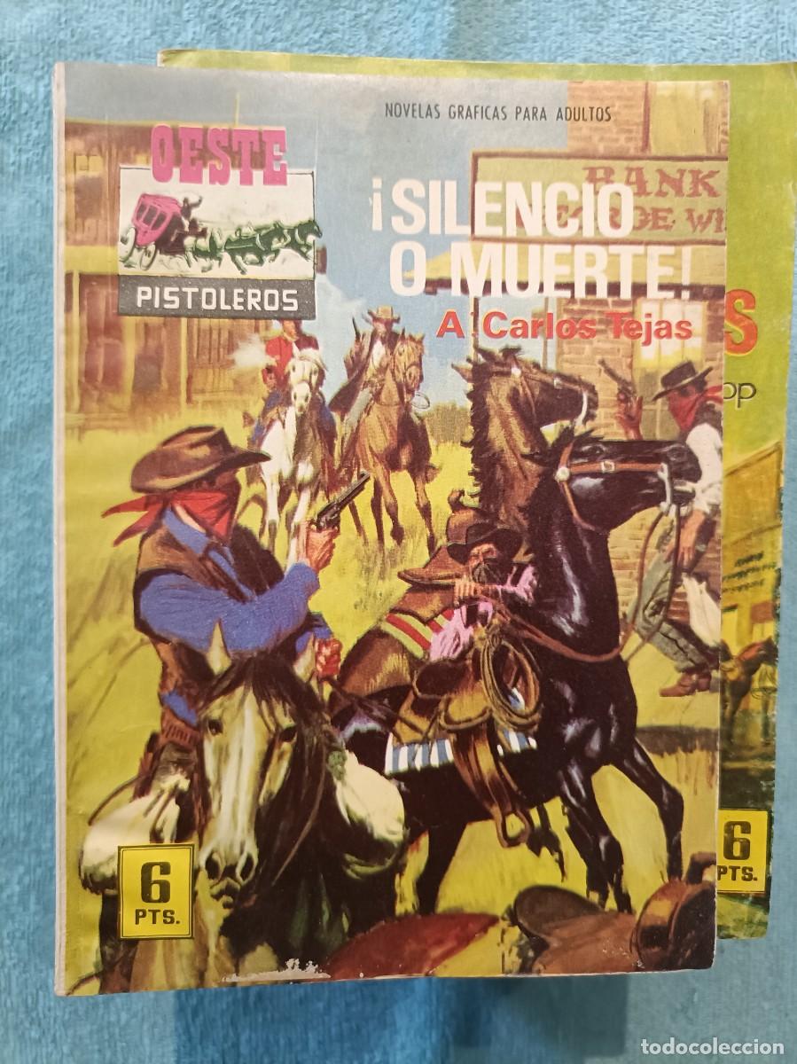 Tebeos: Oeste Pistoleros, n&ordm; 132 - &iexcl;Silencio o Muerte! - Editorial Ferma