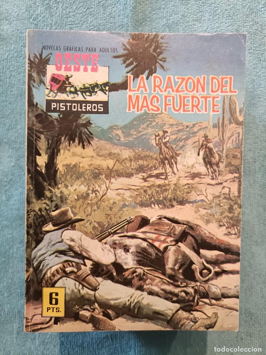 Tebeos: Oeste Pistoleros, n&ordm; 140 - La raz&oacute;n del m&aacute;s fuerte - Editorial Ferma