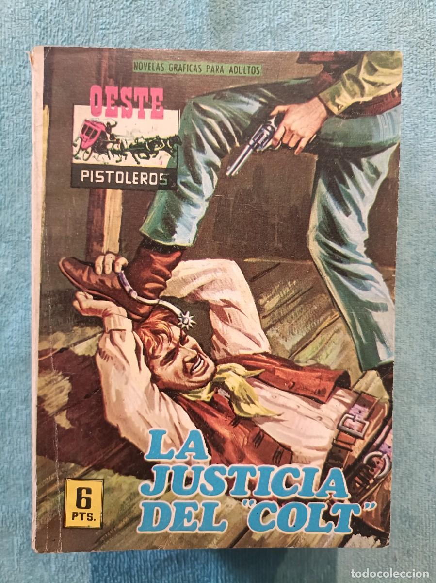 Tebeos: Oeste Pistoleros, n&ordm; 142 - La Justicia del Colt - Editorial Ferma