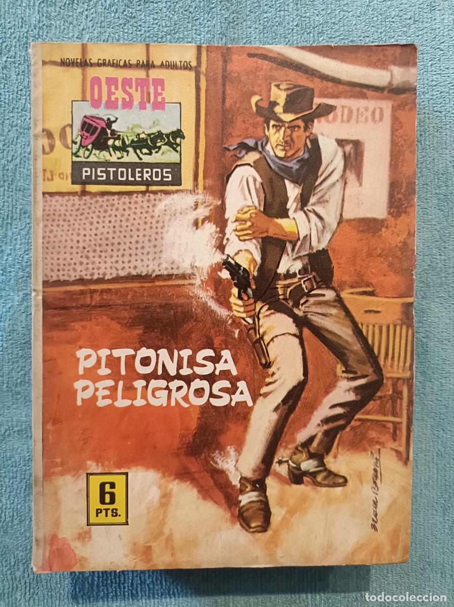 Tebeos: Oeste Pistoleros, n&ordm; 155 - Pitonisa peligrosa - Editorial Ferma
