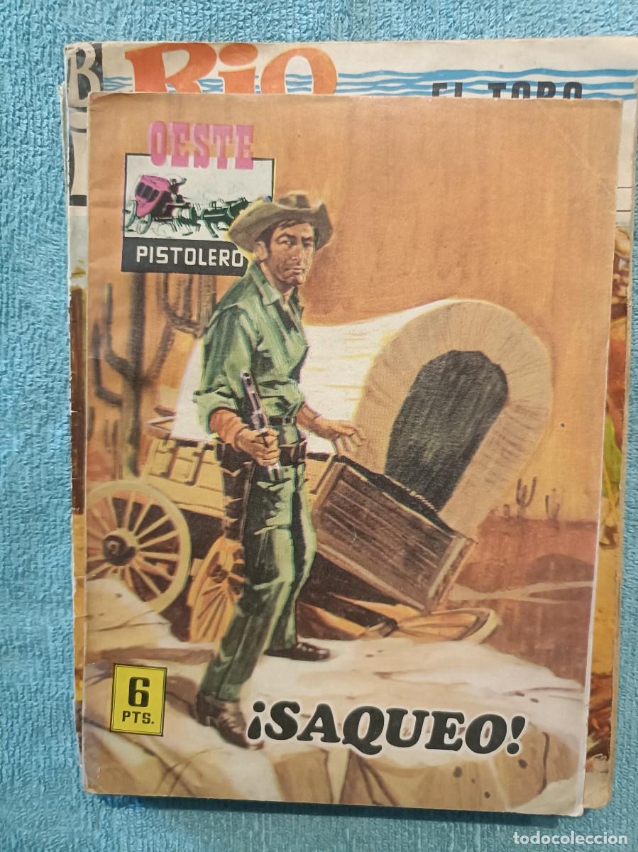 Tebeos: Oeste Pistoleros, n&ordm; 164 - &iexcl;Saqueo! - Editorial Ferma