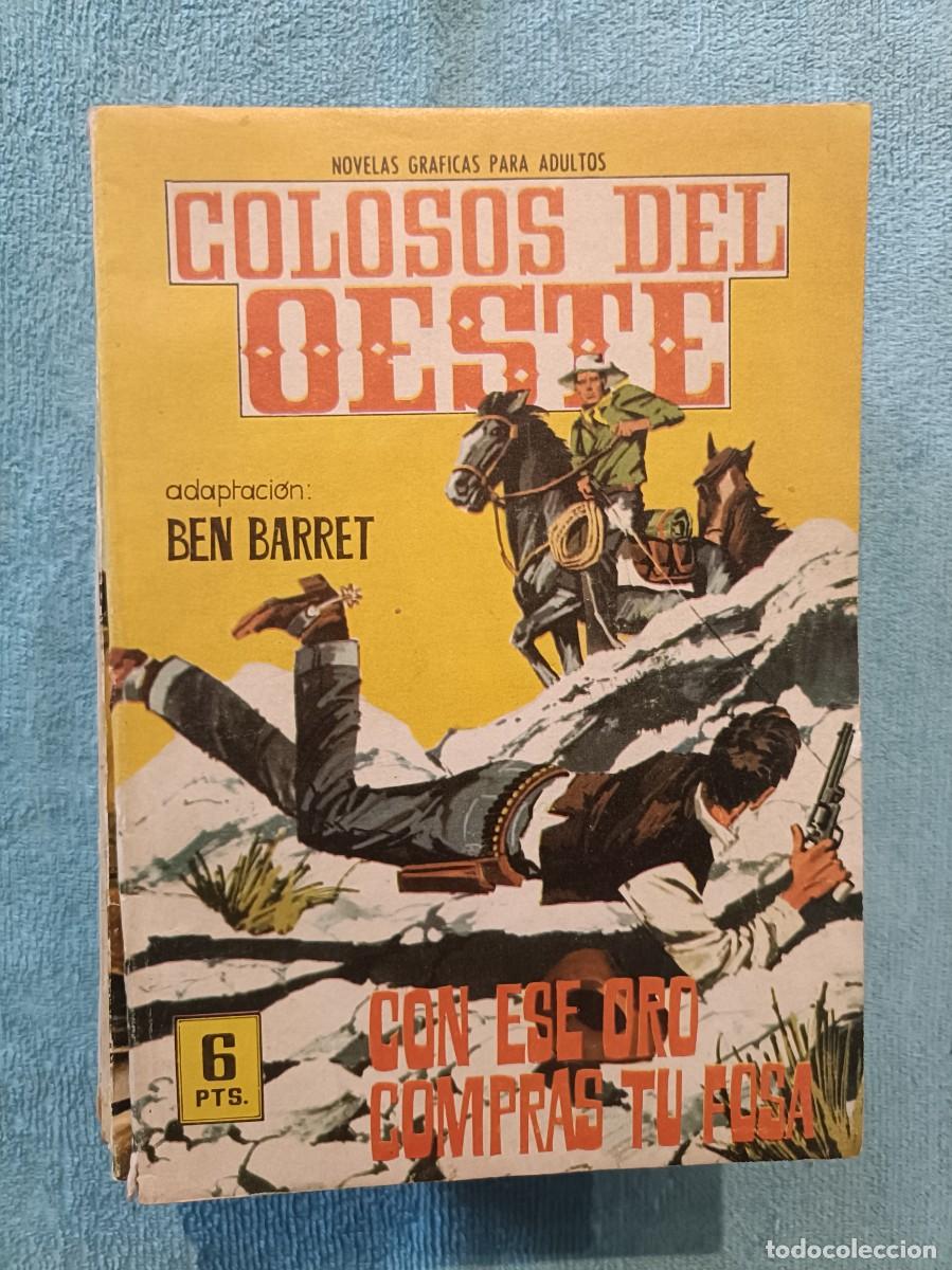 Tebeos: Colosos del Oeste, n&ordm; 80 - Con ese oro compras tu fosa - Editorial Ferma