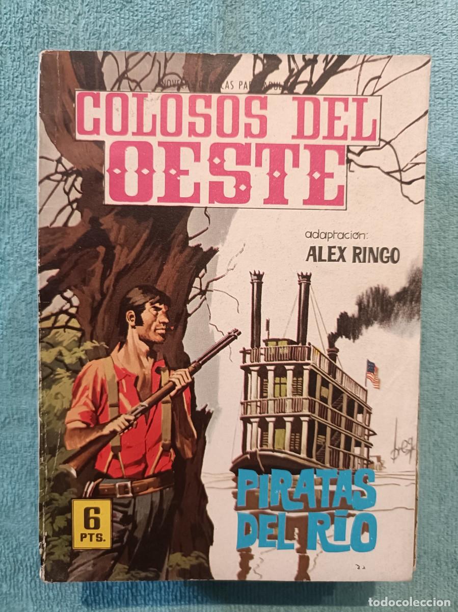 Tebeos: Colosos del Oeste, n&ordm; 100 - Piratas del r&iacute;o - Editorial Ferma