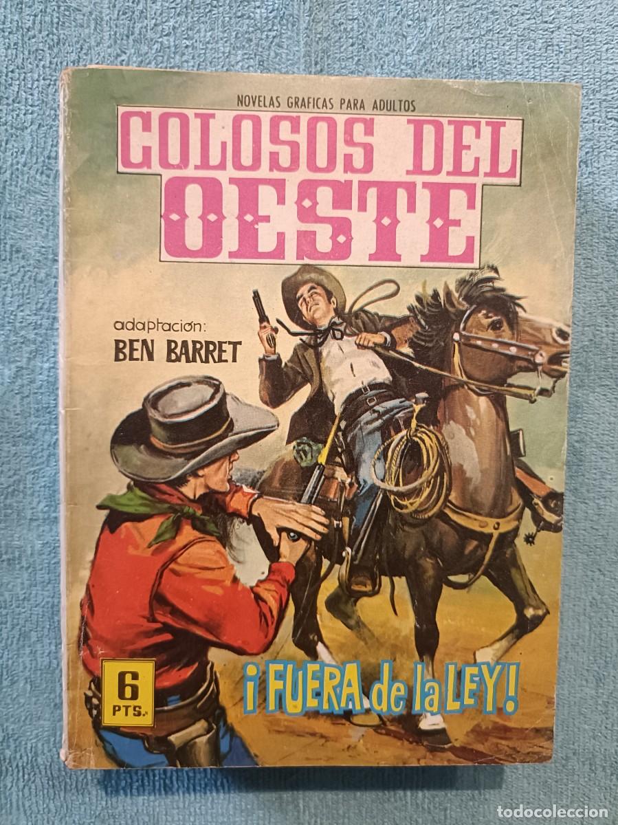 Tebeos: Colosos del Oeste, n&ordm; 104 - &iexcl;Fuera de la ley! - Editorial Ferma