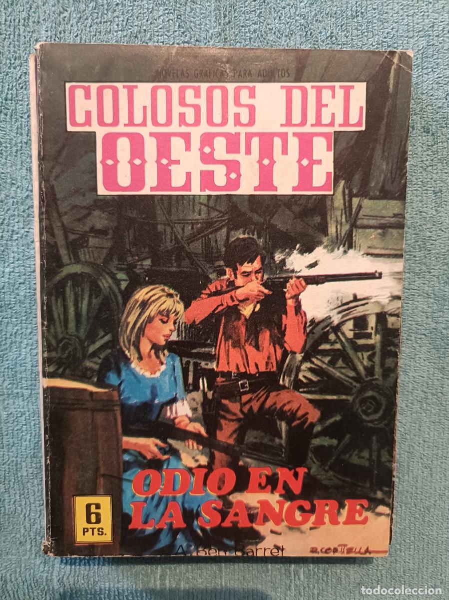 Tebeos: Colosos del Oeste, n&ordm; 110 - Odio en la sangre - Editorial Ferma