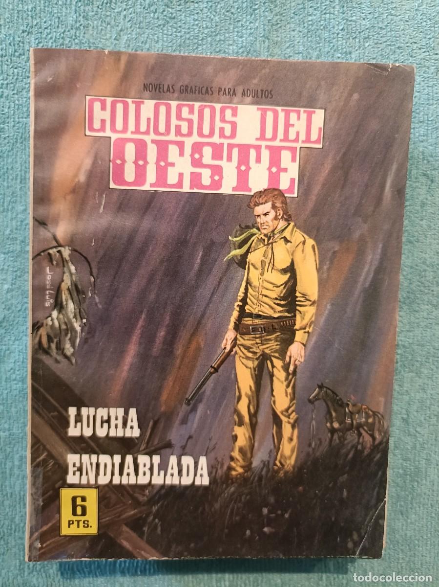 Tebeos: Colosos del Oeste, n&ordm; 138 - Lucha endiablada - Editorial Ferma