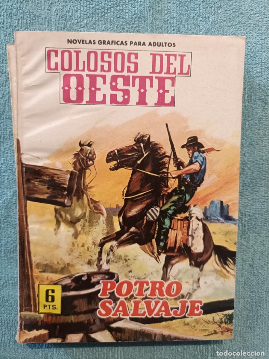 Tebeos: Colosos del Oeste, n&ordm; 140 - Potro Salvaje - Editorial Ferma