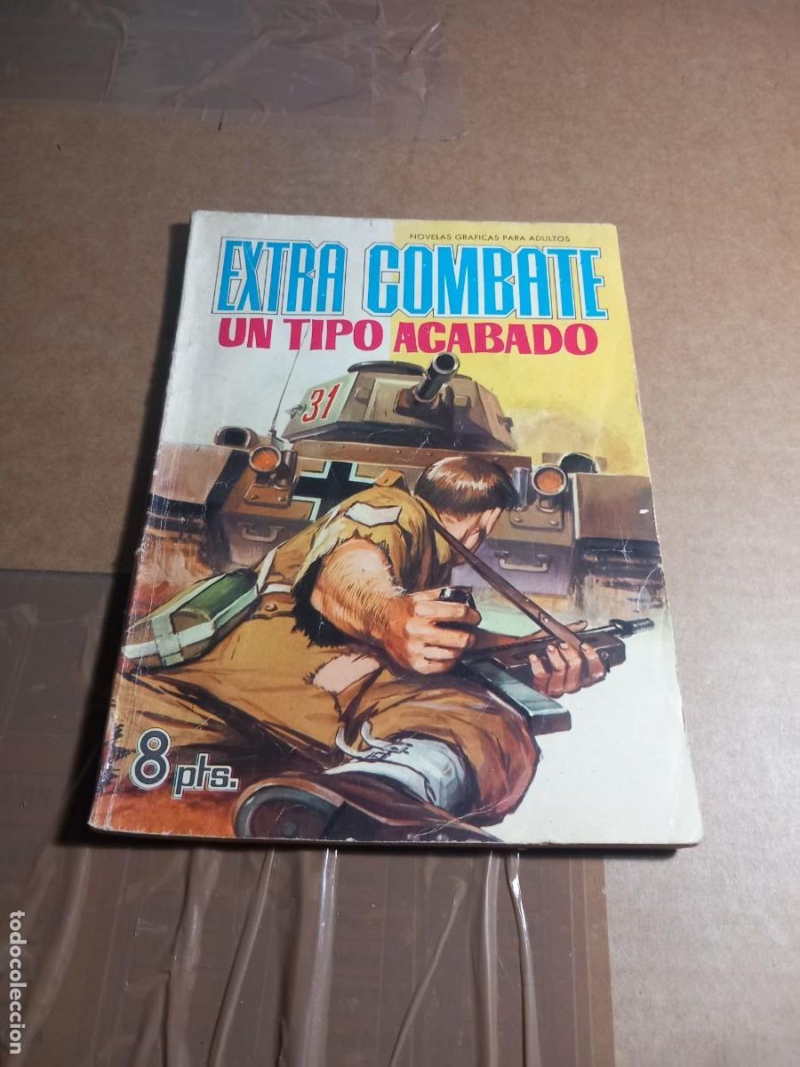 Tebeos: EXTRA COMBATE 19 UN TIPO ACABADO EDITORIAL FERMA