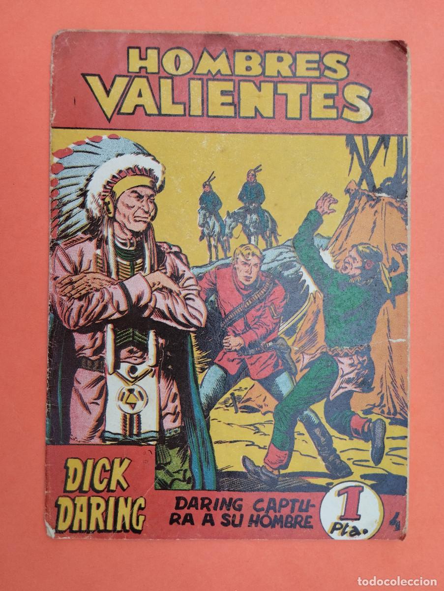 Tebeos: N&ordm; 4 DICK DARINC HOMBRES VALIENTES Serie Roja. EDITORIAL FERMA, Original 1958