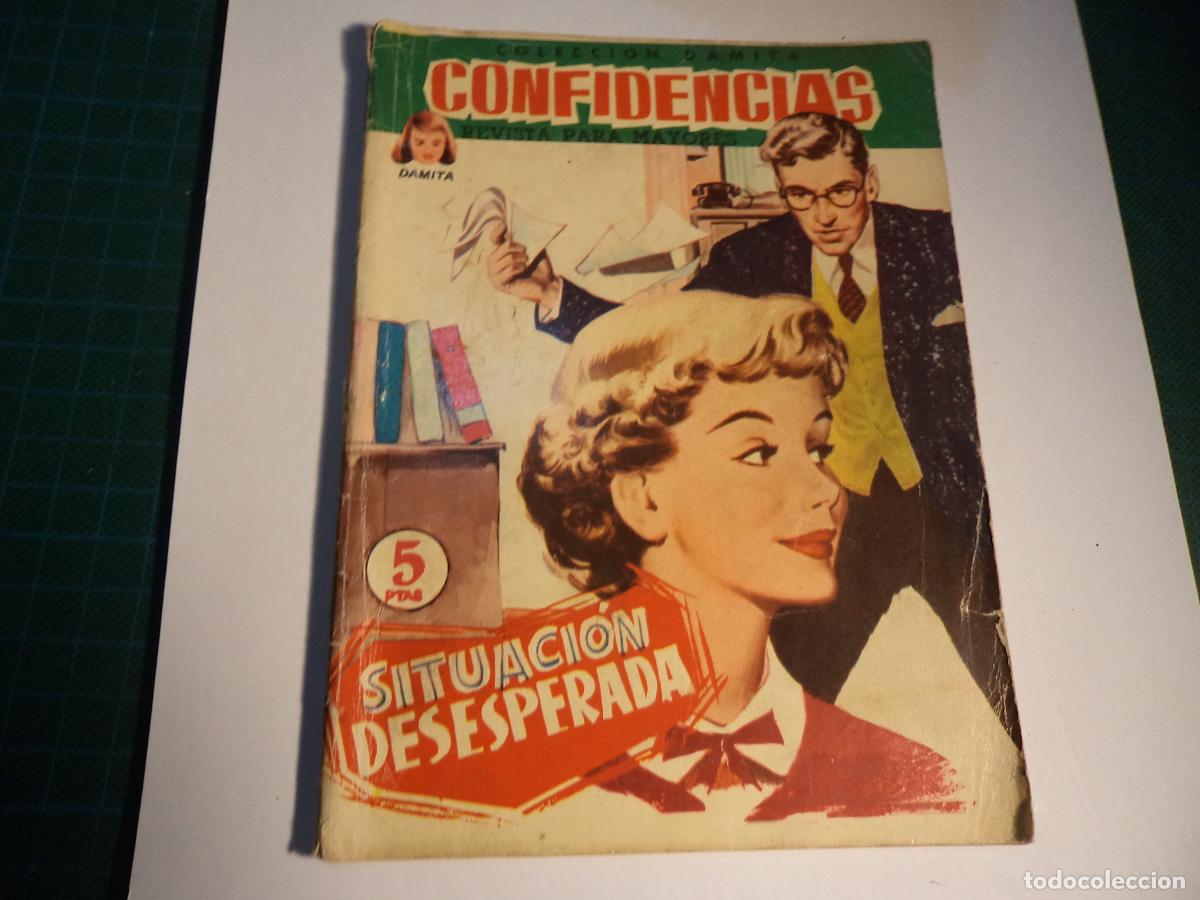 Tebeos: Coleccion Damita serie Confidencias. N&ordm; 66. Ferma.