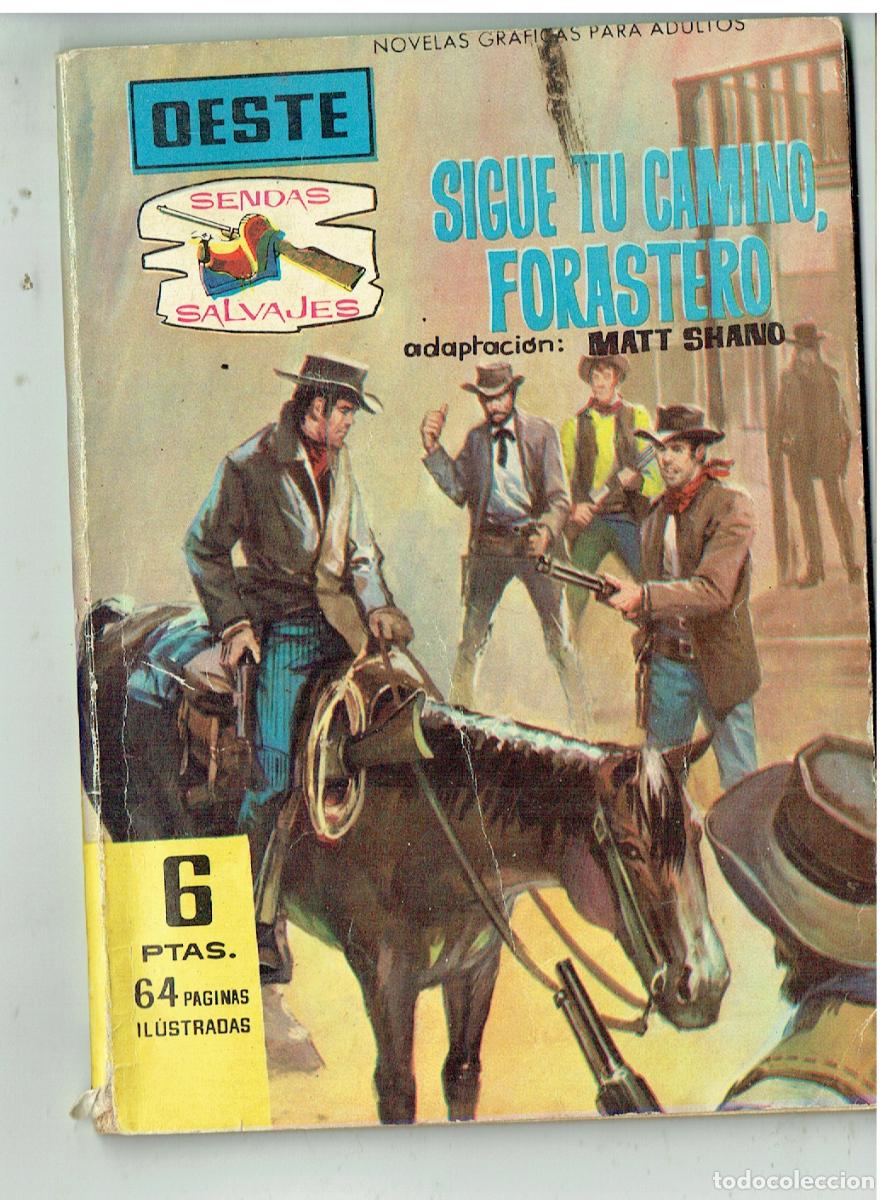 Tebeos: SENDAS SALVAJES. N&ordm; 96. SIGUE TU CAMINO, FORASTERO. ILUSTRADA FERMA. .(P/D39)