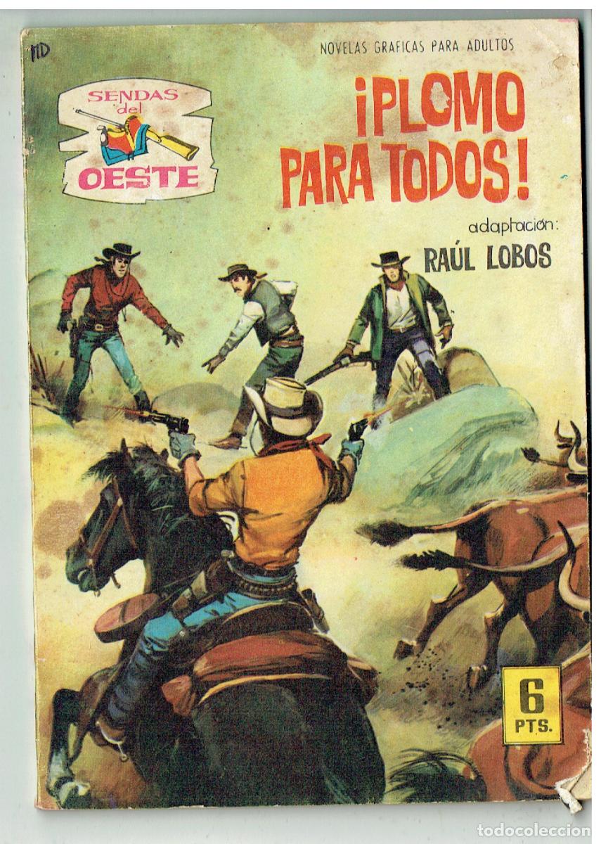 Tebeos: SENDAS DEL OESTE. N&ordm; 232. PLOMO PARA TODOS. ILUSTRADA FERMA. DESFILE ESTELAR. (P/D39)