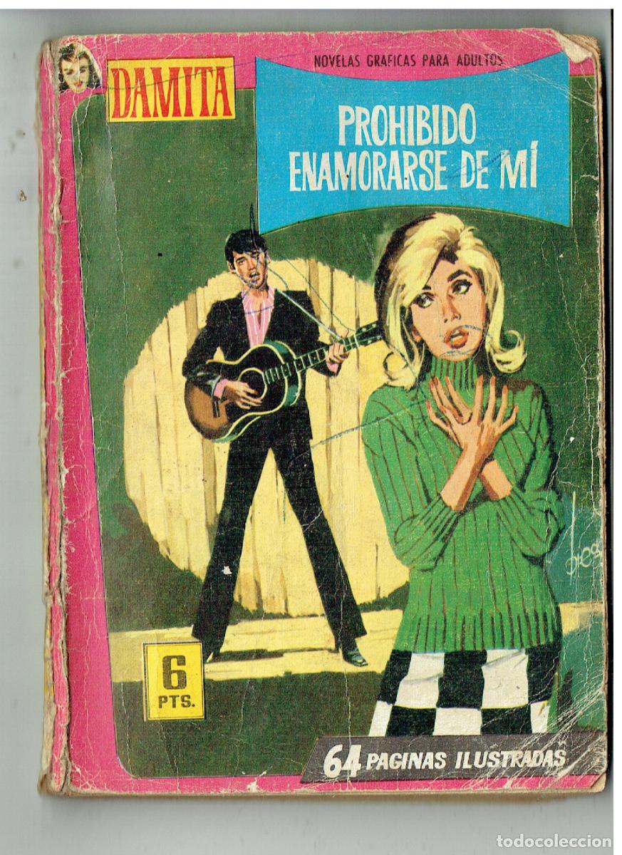 Tebeos: DAMITA. N&ordm; 469. PROHIBIDO ENEMORARSE DE M&Iacute;. ILUSTRADA FERMA, (P/D39)