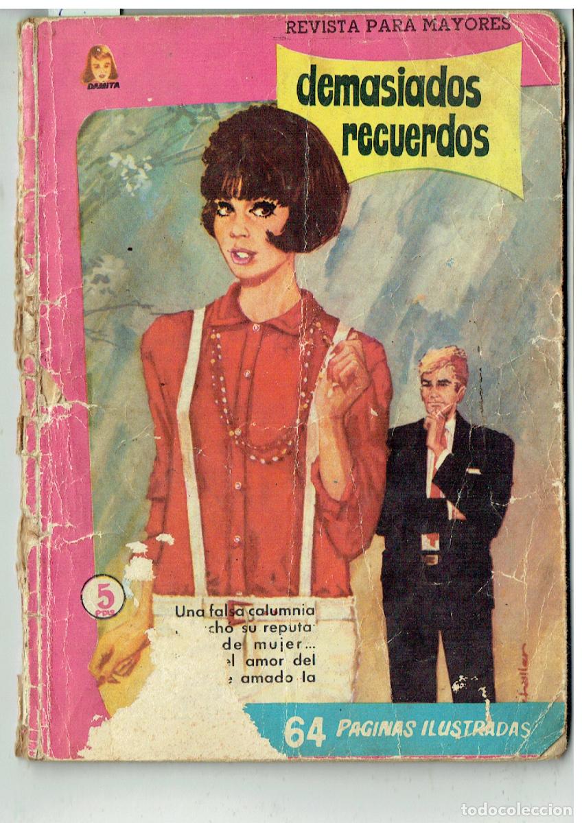 Tebeos: DAMITA. N&ordm; ?&iquest;. DEMASIADOS RECUERDOS. CONTRAPORTADA: DESFILE ESTELAR. ILUSTRADA FERMA, (P/D38)