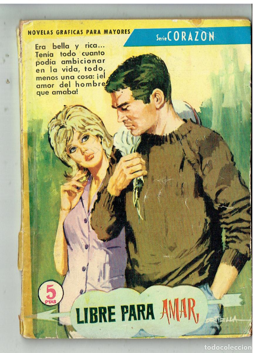 Tebeos: CORAZ&Oacute;N. N&ordm; 152. LIBRE PARA AMAR. ARTISTA: HENRY FONDA/ ROBERT LAMOREUX. . ILUSTRADA FERMA,(P/D39)