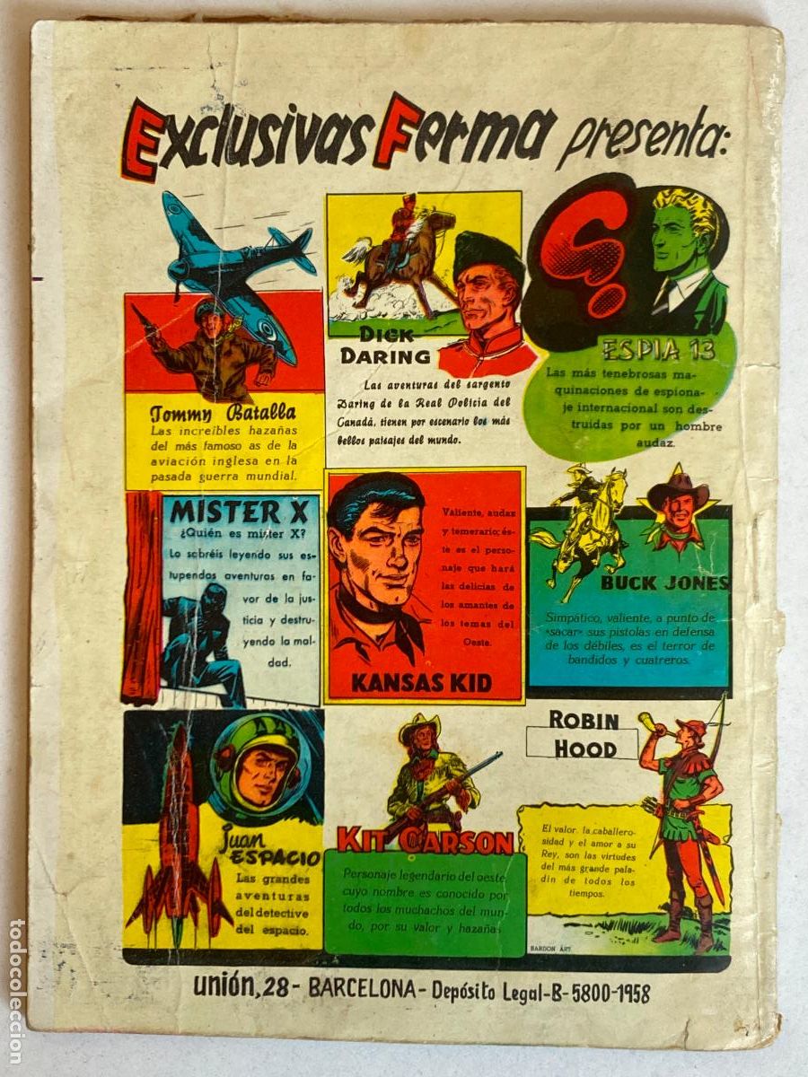 Tebeos: Aventuras Ilustrada FERMA, JUAN ESPACIO , Sin numerar - Foto 2