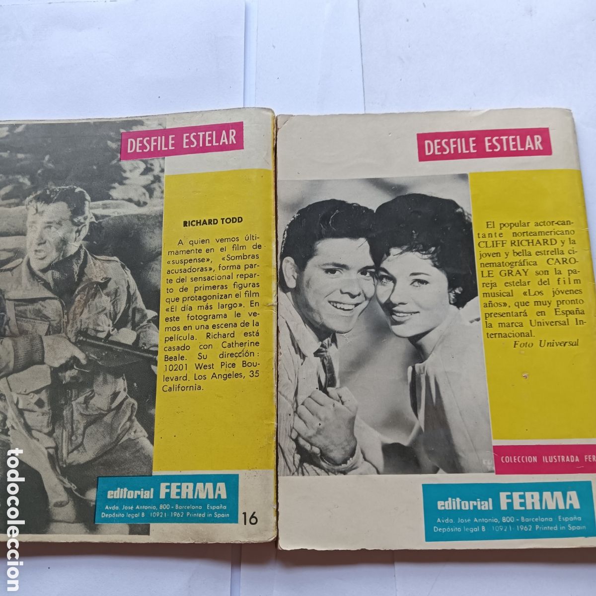 Tebeos: AGENTE SECRETO N&Uacute;M 16-27 EDI.FERMA - Foto 2