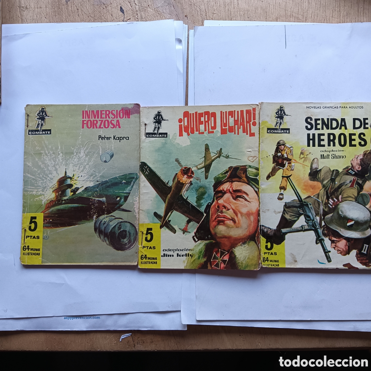 Tebeos: COMBATE BLINDADO LOTE DE 9 NUM EDI.FERMA - Foto 2