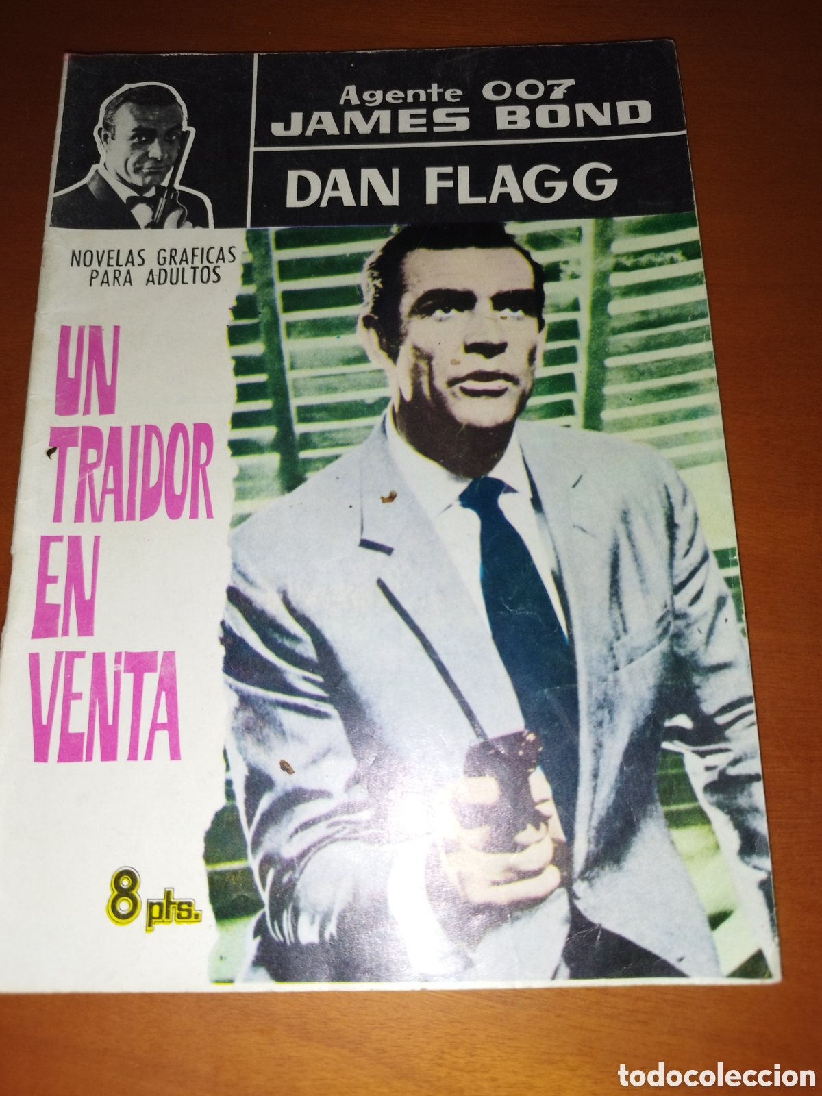 Tebeos: AGENTE 007 JAMES BOND / DAN FLAGG. UN TRAIDOR EN VENTA. ED. FERMA, 1965. COMIC