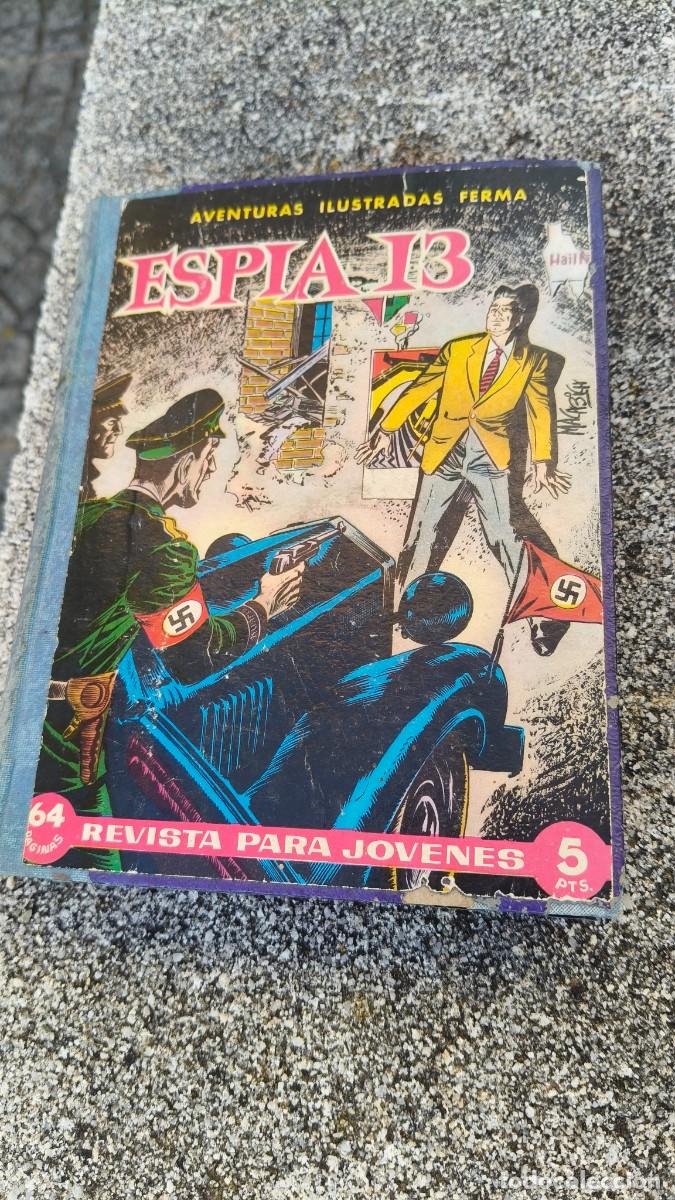 Comics: Tomo reliado original ferma 1950 Magreha -espia 13 kik carson juan espacio