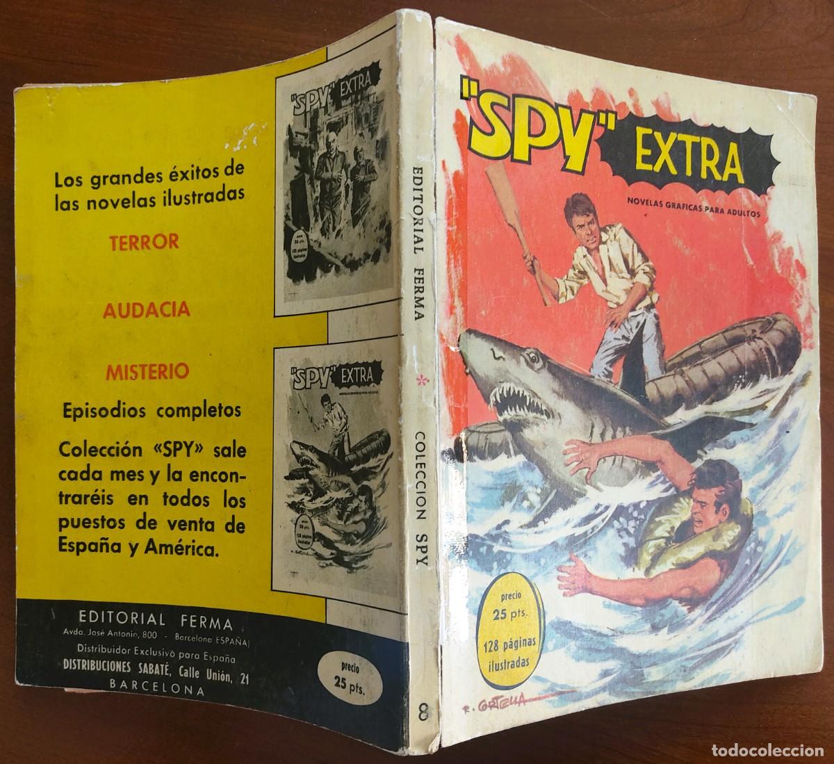 Tebeos: SPY EXTRA N&ordm; 8 - EDITORIAL FERMA 1969 - Foto 2