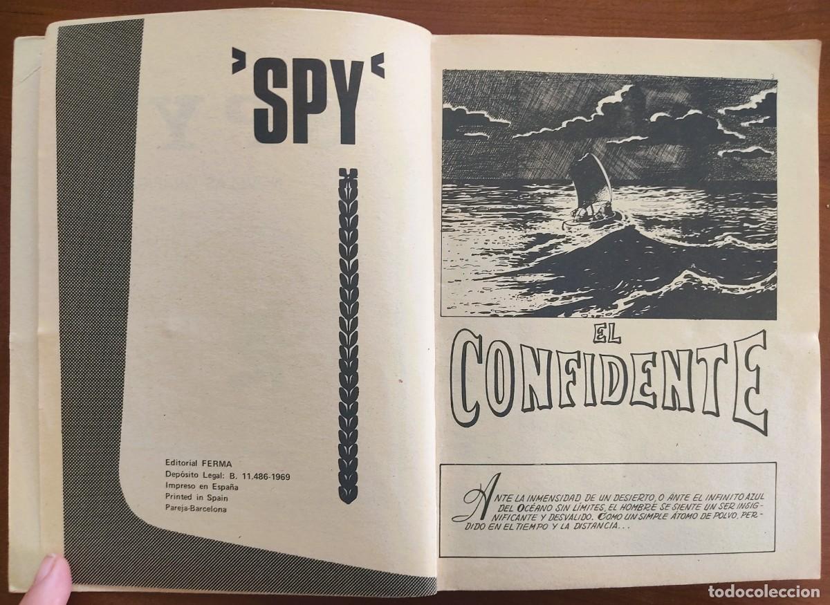 Tebeos: SPY EXTRA N&ordm; 8 - EDITORIAL FERMA 1969 - Foto 3