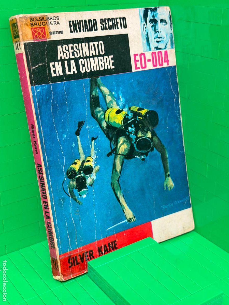 Tebeos: P.O.004 ASESINATO EN LA CUMBRE ENVIADO SECRETO &ndash; ED. BRUGUERA &ndash; SILVER KANE
