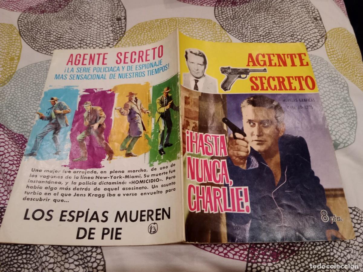 Tebeos: AGENTE SECRETO N&ordm; 13 HASTA NUNCA CHARLIE - EDITORIAL FERMA 1966