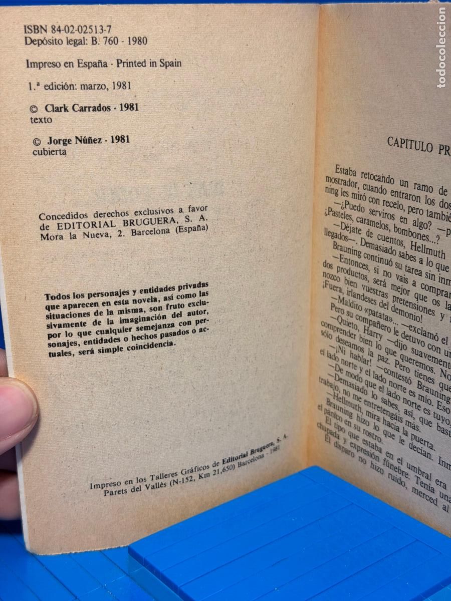 Tebeos: DIAS DE PODER Y GLORIA, SERIE SERVICIO SECRETO - CLARK CARRADOS - Foto 3
