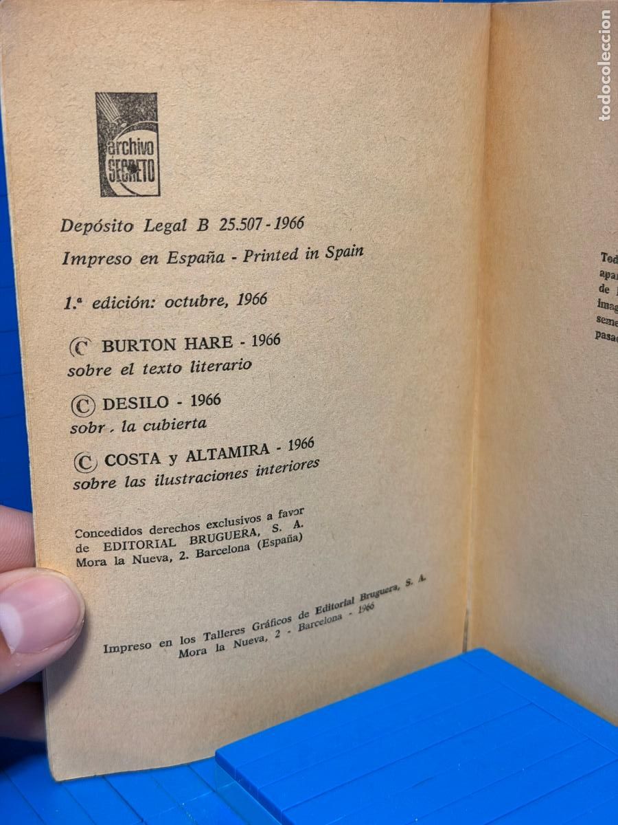 Tebeos: DESTINO: LA MORGUE - BURTON HARE - Foto 2