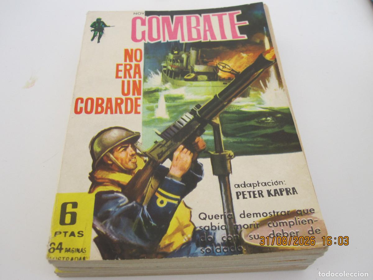 Tebeos: novela grafica combate no hera un cobarde n&ordm; 88