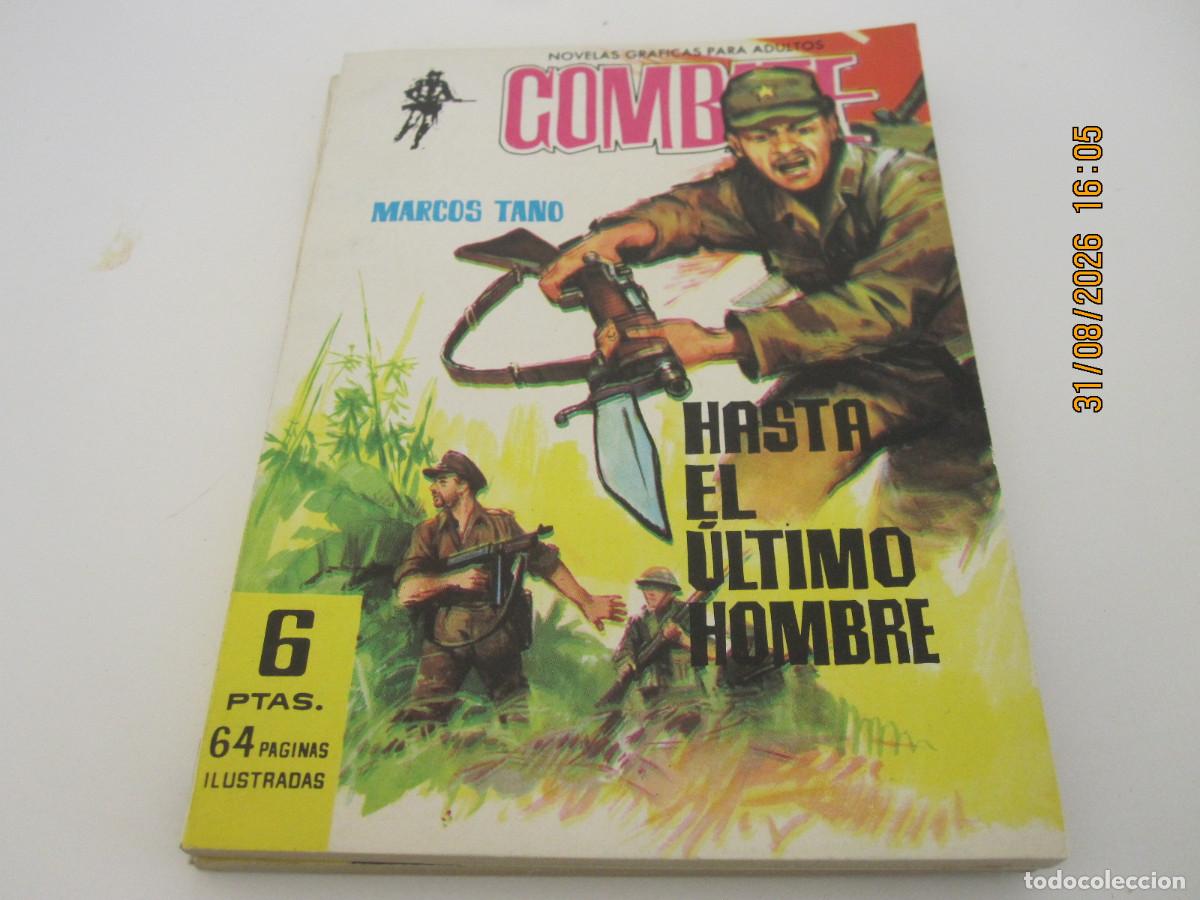 Tebeos: novela grafica combate hasts el ultimo hombre n&ordm; 115