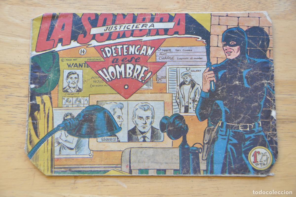 Tebeos: COMIC - LA SOMBRA JUSTICIERA N&ordm;14 - &iexcl;DETENGAN A ESE HOMBRE! - EDITORIAL FERMA