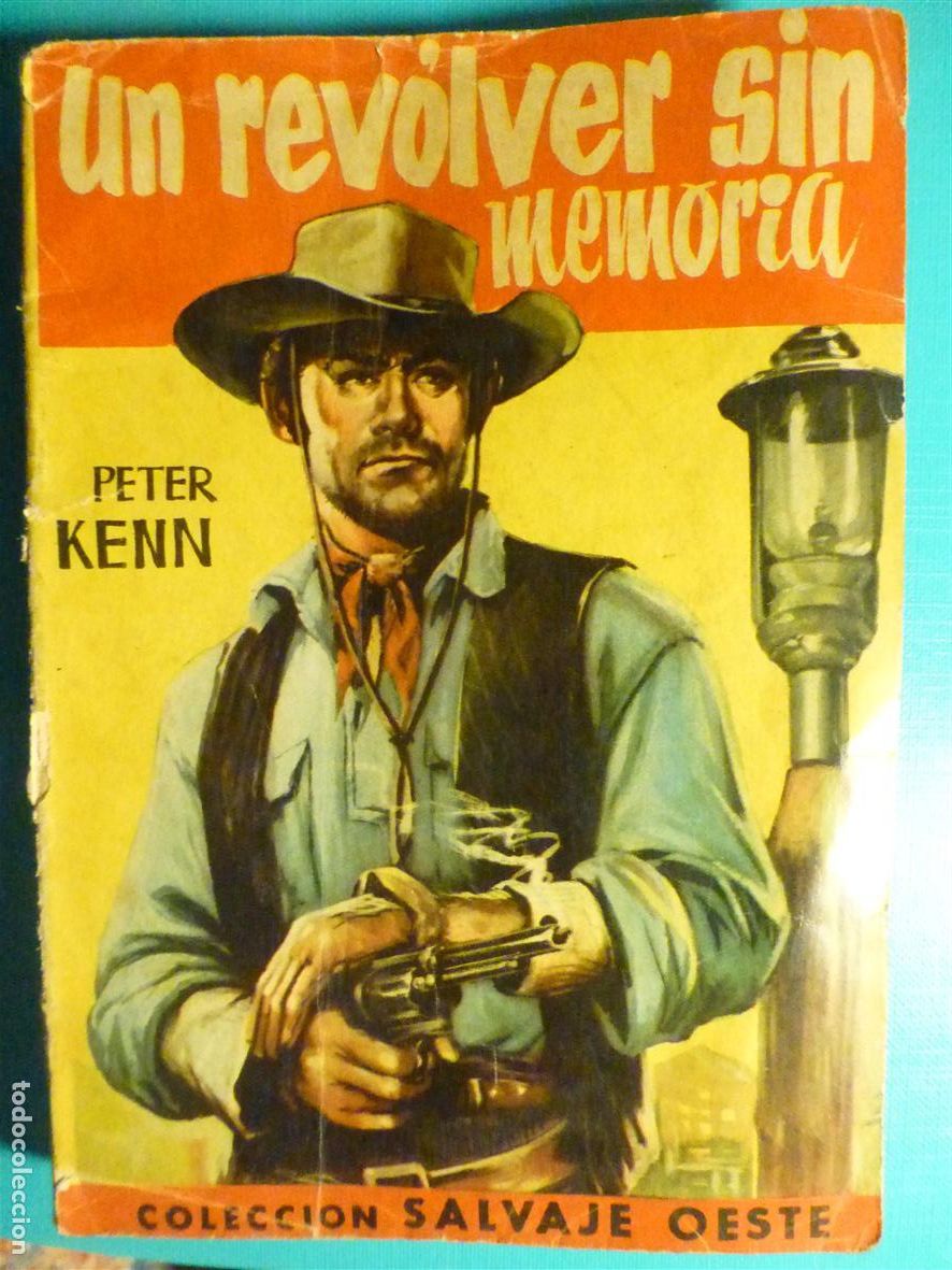 Giornalini: Novela Pulp Alec Carey, Colecci&oacute;n Salvaje Oeste N&ordm; 29 - Un Revolver sin memoria - Ed. Ferma A&ntilde;o 1958
