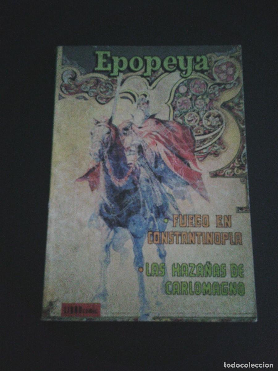 Tebeos: EPOPEYA - LIBRO COMIC - FUEGO EN CONTANTINOPLA - LAS HAZA&Ntilde;AS DE CARLOMAGNO - GORBAUD - CJ 253