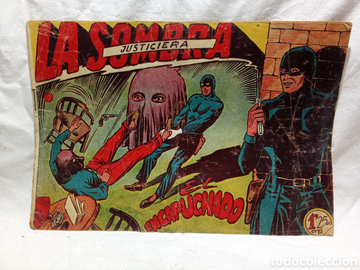Livros de Banda Desenhada: LA SOMBRA JUSTICIERA, EL ENCAPUCHADO, EXCLUSIVAS FERMA, GR&Aacute;FICAS GALVEZ ORIGINAL