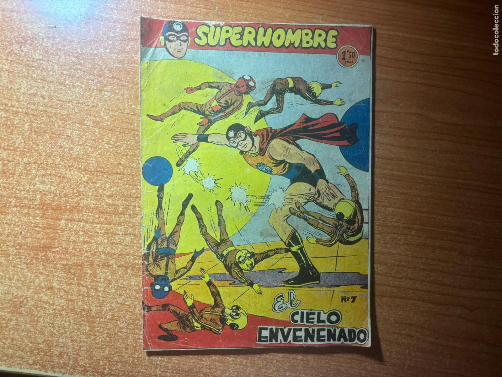 Tebeos: SUPERHOMBRE SUPER HOMBRE N&ordm; 7 EDITORIAL FERMA 1957 ORIGINAL