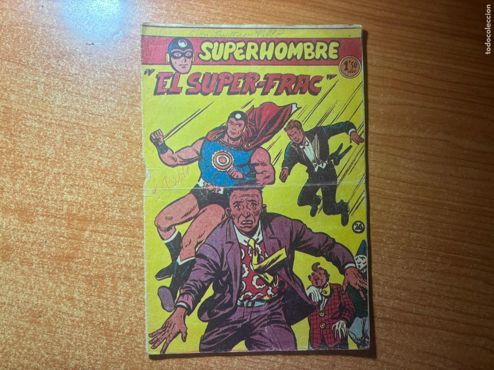 Tebeos: SUPERHOMBRE SUPER HOMBRE N&ordm; 26 EDITORIAL FERMA 1957 ORIGINAL