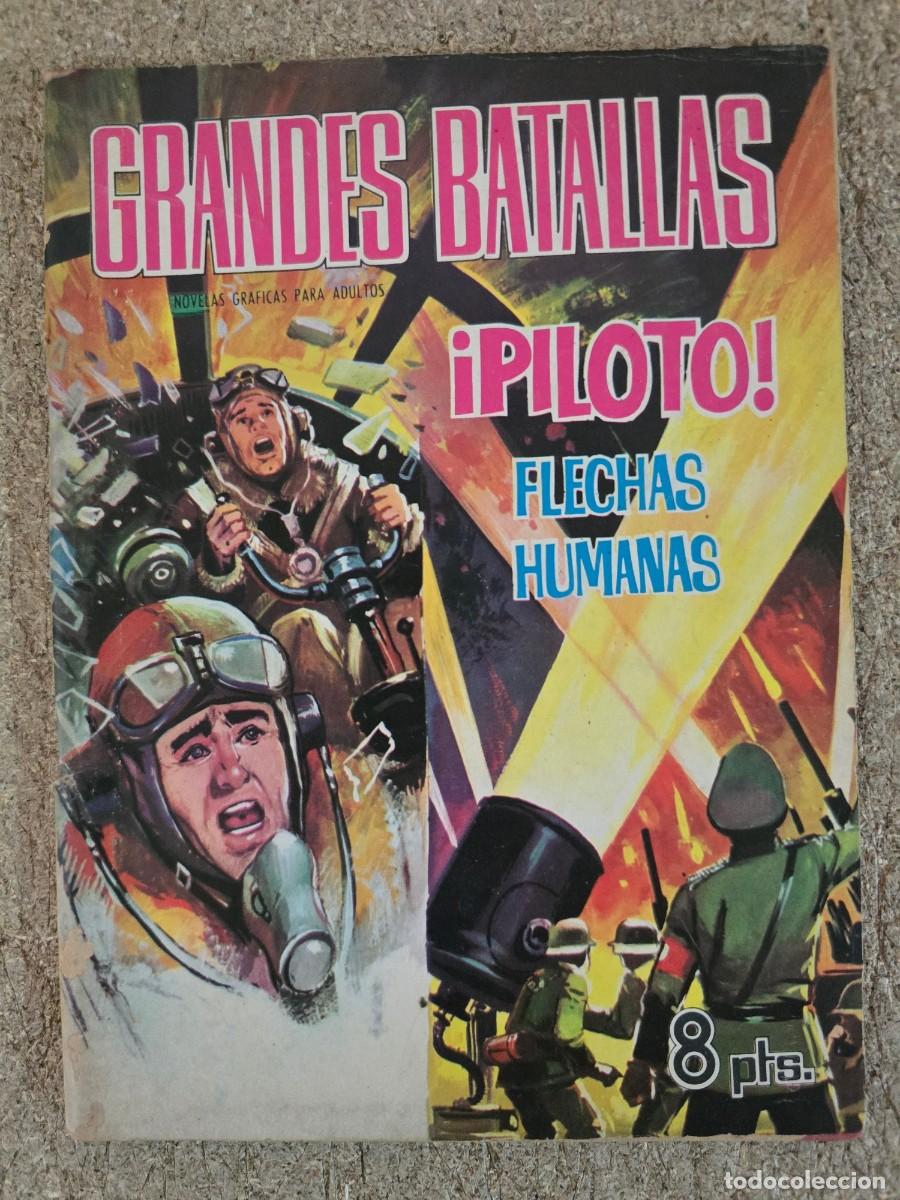 Tebeos: Grandes Batallas 82.Piloto Flechas Humanas.Editorial Ferma