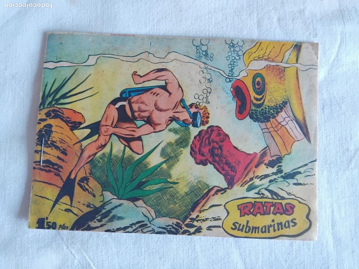 Tebeos: FRED SANTOS, EL HOMBRE RANA - N&ordm; 6 - RATAS SUBMARINAS- ORIGINAL - EXCLUSIVAS FERMA