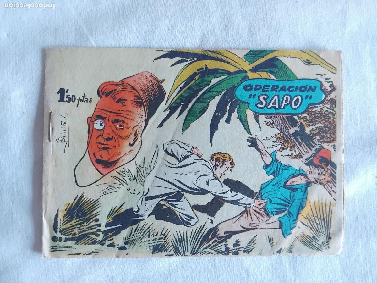 Tebeos: FRED SANTOS, EL HOMBRE RANA - OPERACION SAPO- ORIGINAL - EXCLUSIVAS FERMA